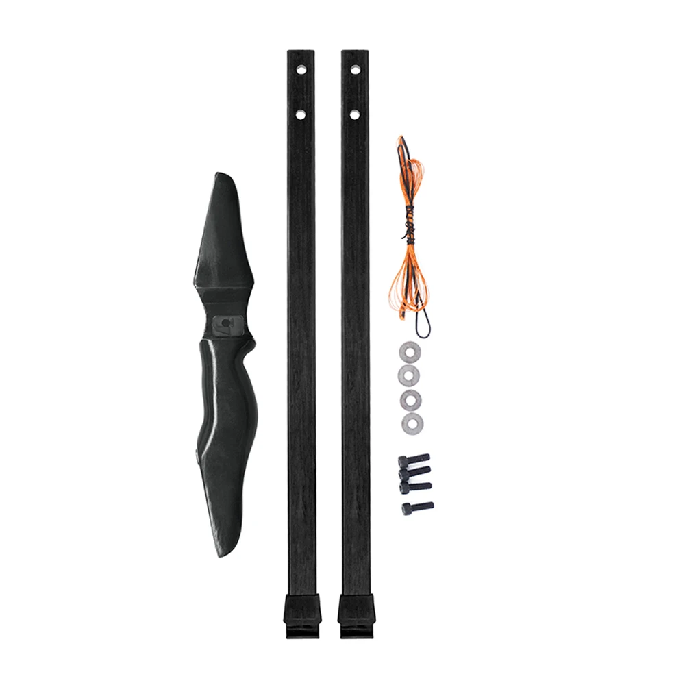 Новый 51 дюймовый прямой лук с конечностями из стекловолокна 30 фунтов для