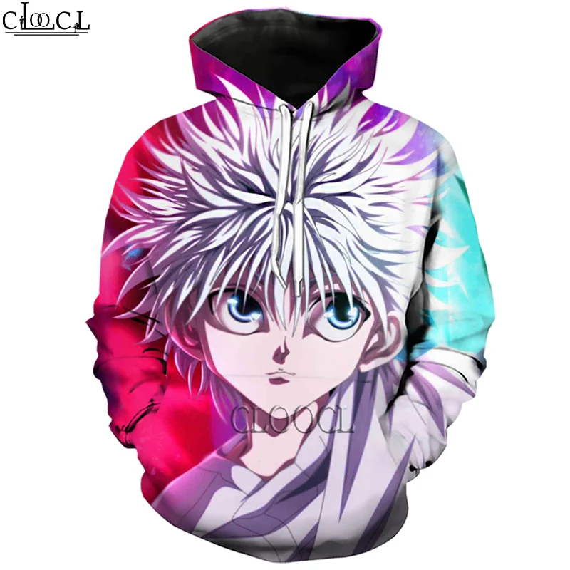 

HX Fashion Hoody Japanese Anime Hunter X Hunter 3D Print Men Hoodie Autumn Long Sleeve Pullover Hip Hop Tracksuit Drop Shipping