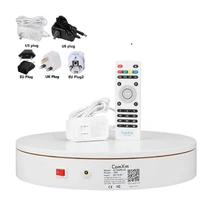 hq 32cm remote control 24 72 seconds speed 360d rotation electric rotating turntable 3d scanning photography display stand