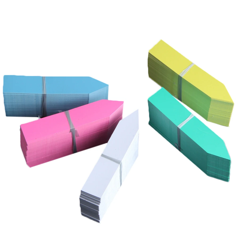 50/100 шт. водонепроницаемые пластиковые бирки для этикеток | Дом и сад