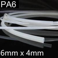 pa6 nylon tube od 6mm x 4mm id oil pipe high pneumatic parts pressure 2 0mpa air compressor water hose hard translucent
