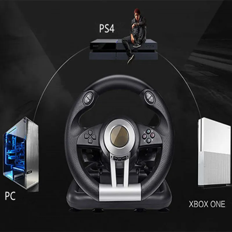 Симуляция компьютерная игра рулевое колесо вибрация поддержка PS 3/4 вождение