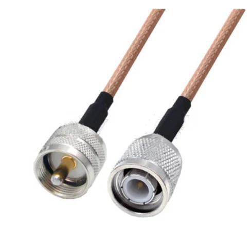 

1Pc UHF PL259 Male Plug to TNC Male Connector RF Coaxial RG316 Jumper Cable