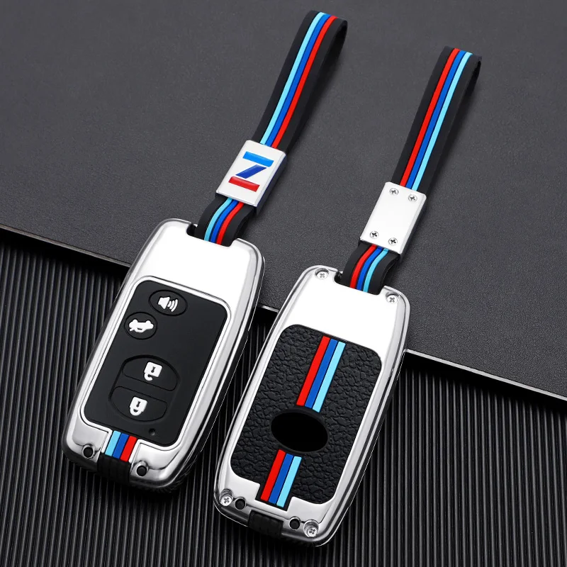 Чехол для автомобильного ключа из цинкового сплава чехол Toyota Land Cruiser Prado 150 Camry Prius