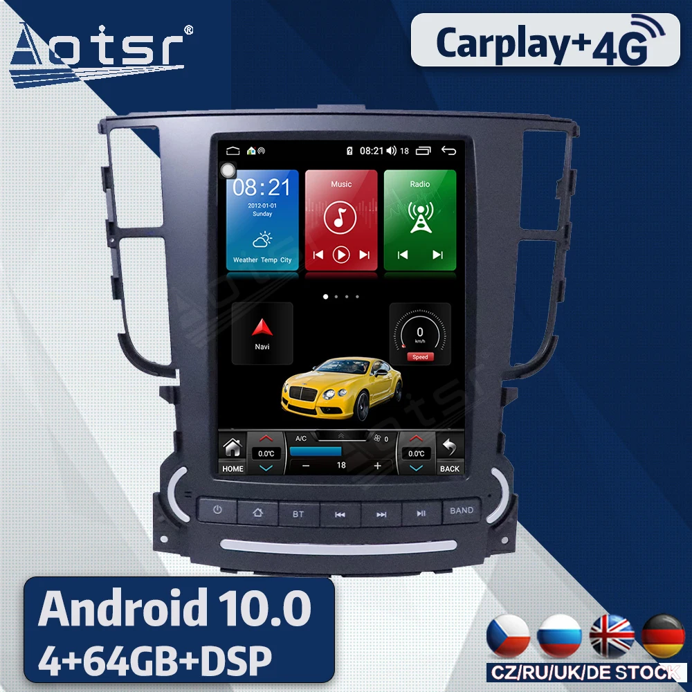 

Android 10 PX6 DSP для HONDA Acura TL 2006 автомобильный DVD GPS навигация Авто Радио стерео видео мультимедийный плеер Carplay головное устройство