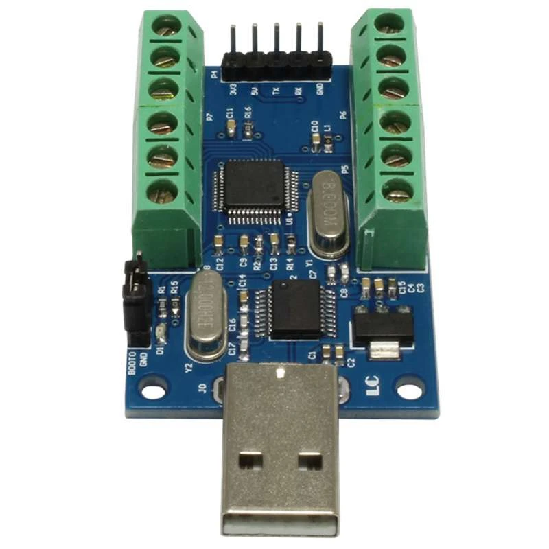 Usb интерфейс 10 каналов 12Bit Ad выборка данных сбор Stm32 коммуникационная плата