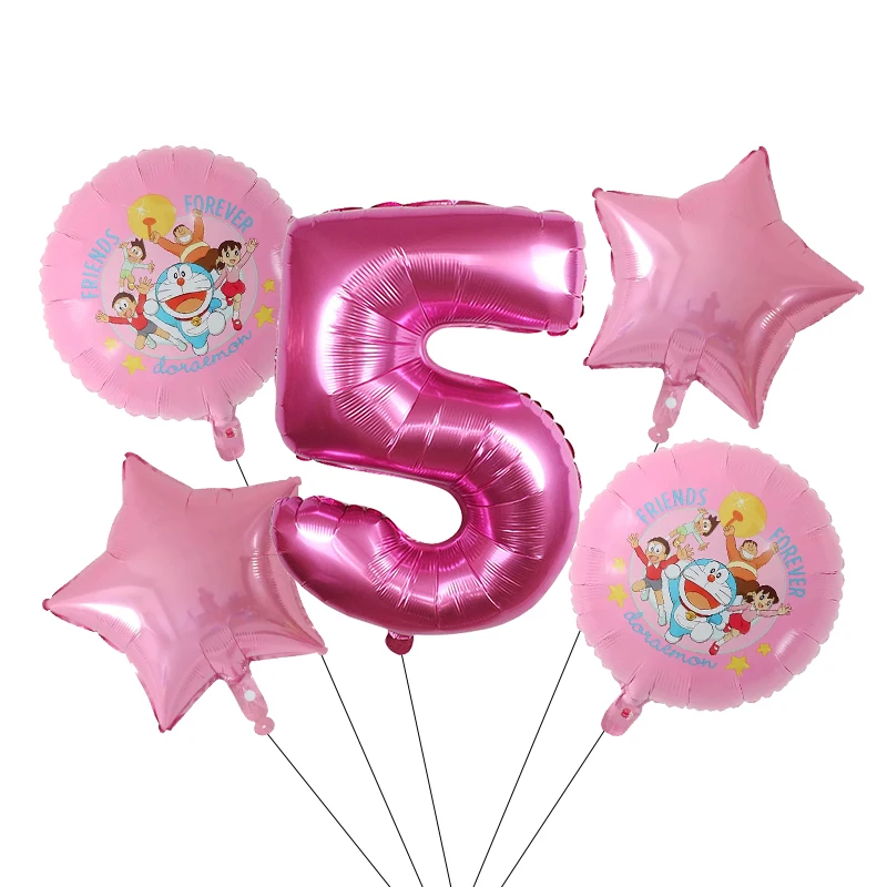 18-дюймовый фольгированный шар в виде кота мультяшный робот-кот для детей