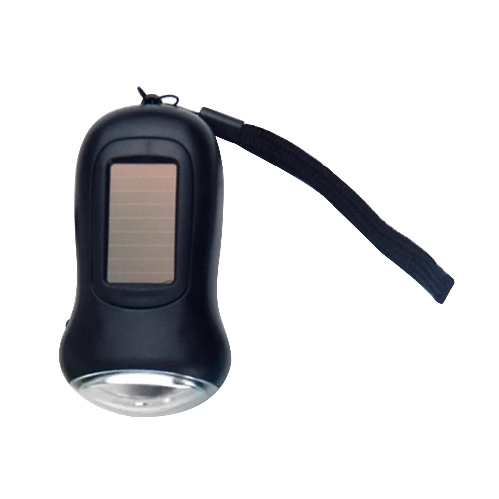 

Crank Solar Torch Night Light Travelling Easy Carrying Portable Portable LED Flashlight Hand Parts for Outdoor Camping
