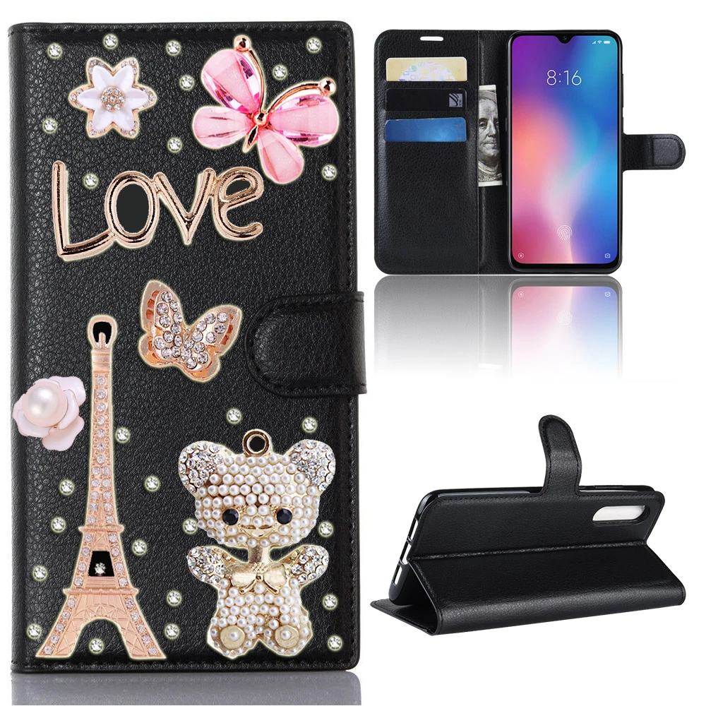 

Bling Leather Case for Samsung Galaxy A51 A71 4G A515 A715 A21S A11 M11 M10 A10 A20 A30 A40 A50 A70 A10S A20S A30S Wallet Card