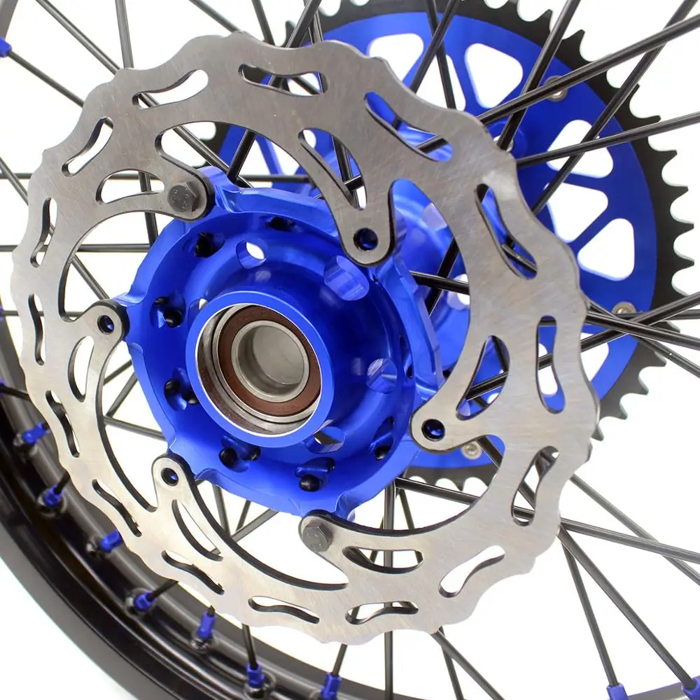 Мотоциклетный комплект KKE 21/18 Enduro Wheels для KTM EXC EXCF SX SXF 125 150 200 250 300 350 450 500 2003-2021 синяя