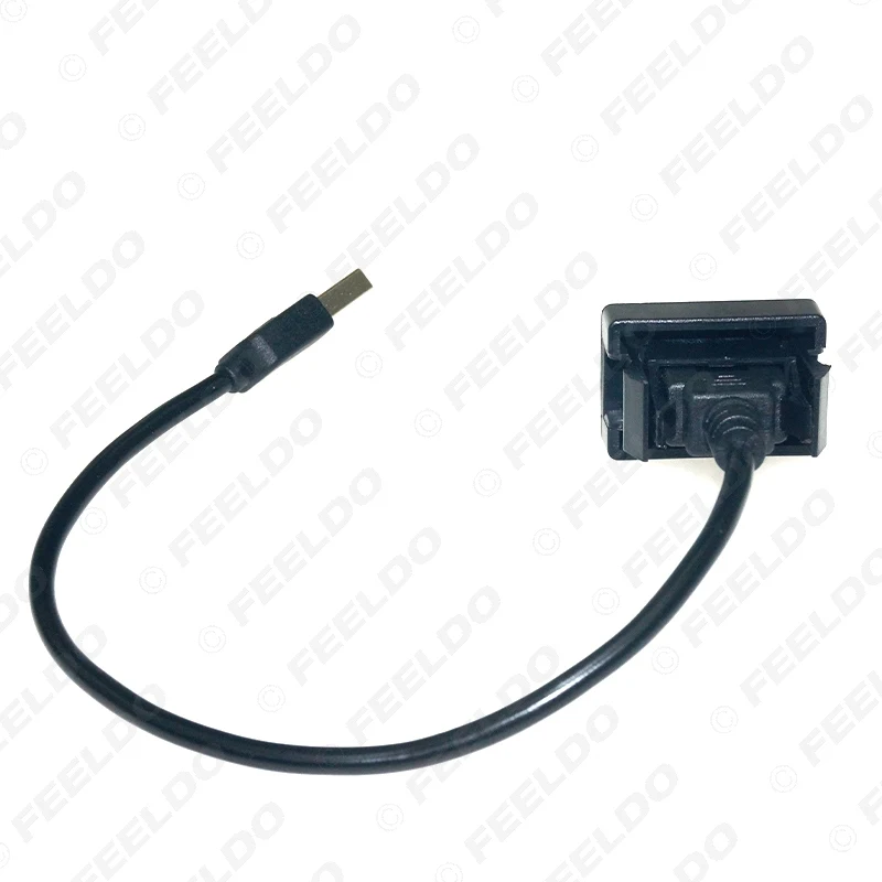 Автомобильный USB-адаптер FEELDO для приборной панели Toyota с утопленным креплением