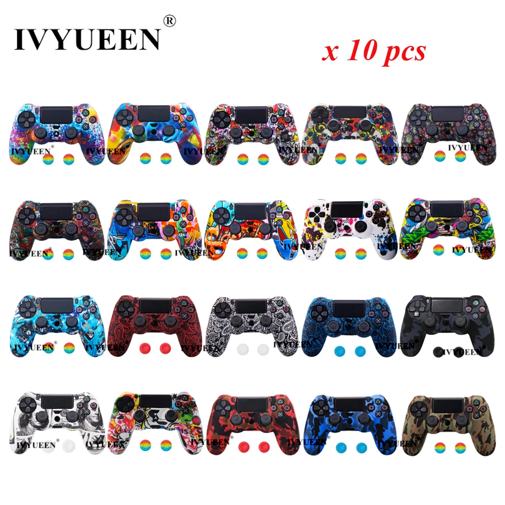 IVYUEEN защитный силиконовый чехол для Sony PlayStation 4 PS4 DS4 Pro тонкий беспроводной