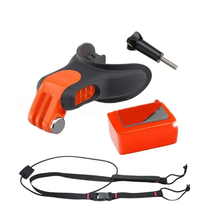 

Комплект для крепления на рот, держатель для экшн-камеры для серфинга и дайвинга, монтажные аксессуары, совместимые с Hero 9, 8, 7, 6, 5/SJCAM/OSMO