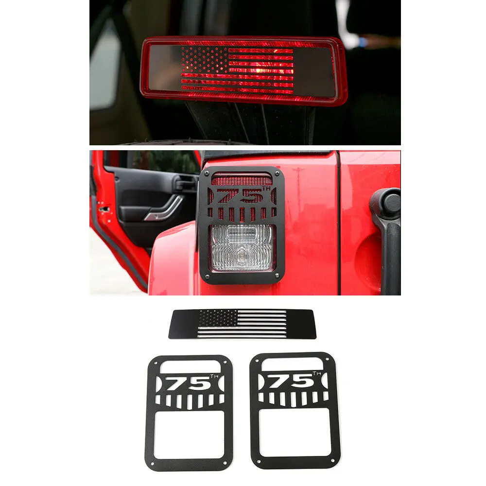 

Задсветильник и стоп светильник, Защитная крышка для Jeep Wrangler JK, неограниченные аксессуары