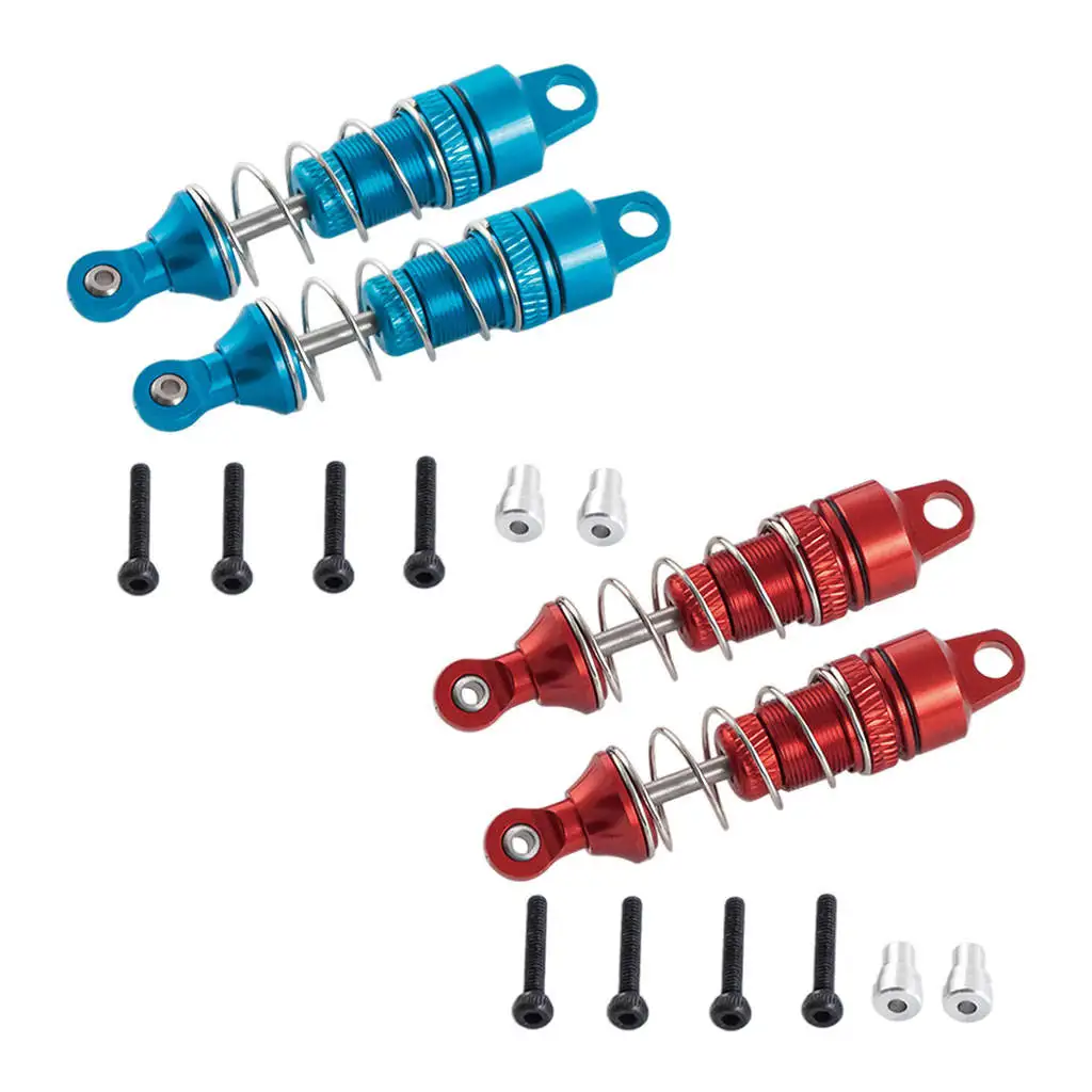 

2x RC автомобильный металлический амортизатор для Mini-T 2,0 2WD 1/18 обновленные детали для грузовиков