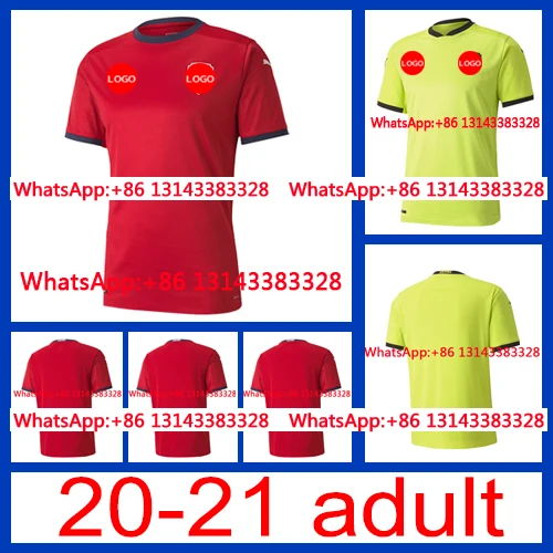 

20-21 Czech Free shipping Republic adult 2020 2021 Best quality Top Best custom shirt