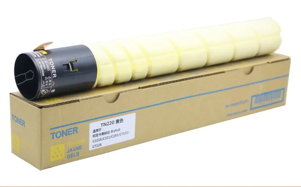 Тонер-картридж TN220 для Konica Minolta Bizhub C221/221S/281 C7122 | Компьютеры и офис