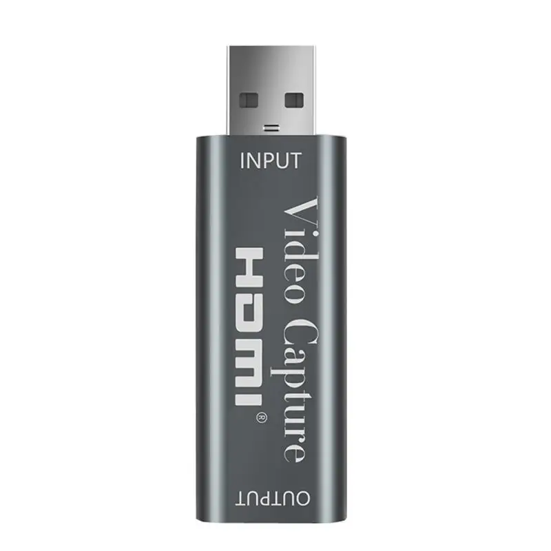 HDMI USB 2 0 карта захвата видео и аудио для игр Full HD 1080P 30 кадров в секунду мини камера