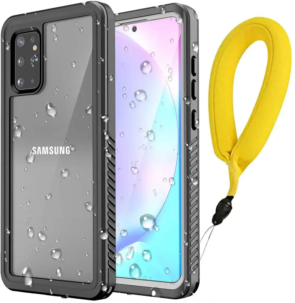 

Водонепроницаемый чехол для Samsung Galaxy S20 S20 Plus S20 Ultra 5G, Встроенный протектор экрана с пленкой для идентификации по отпечатку пальца, прозрачны...