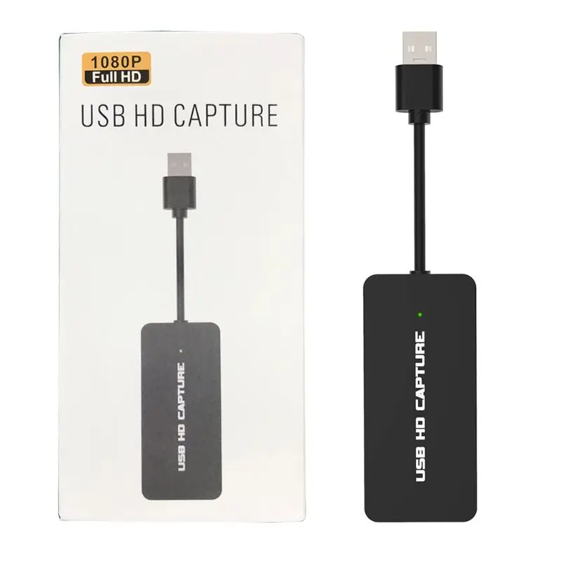 

Высокоскоростной USB H D Capture для компьютерных игр, прямой трансляции, Plug And Play, 60 кадров в секунду, портативная видеокарта 1080P H DMI на USB