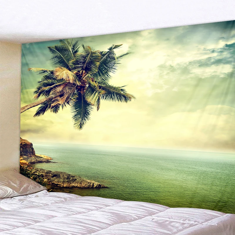 

Beach Print Wall Tapestry Wall Hanging Tapestry Wall Art Decorat