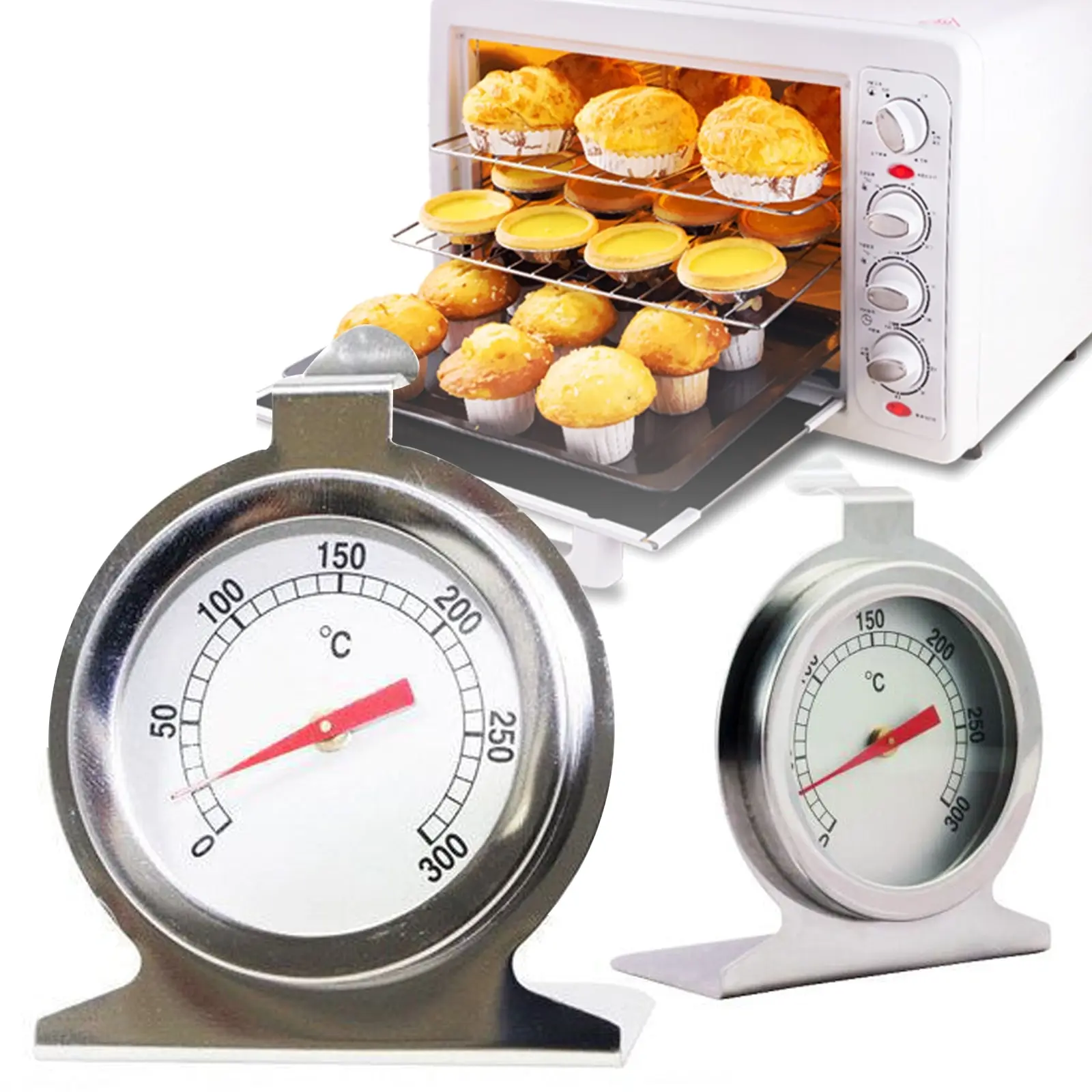 Термометр из нержавеющей стали для духовки кухонный мини термометр