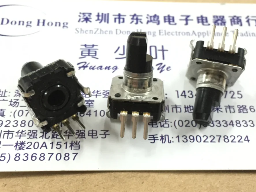 Япония Alps ec12e24204a7 кодировщик 24 позиционирования 24-импульсная длина вала 12 5 мм |
