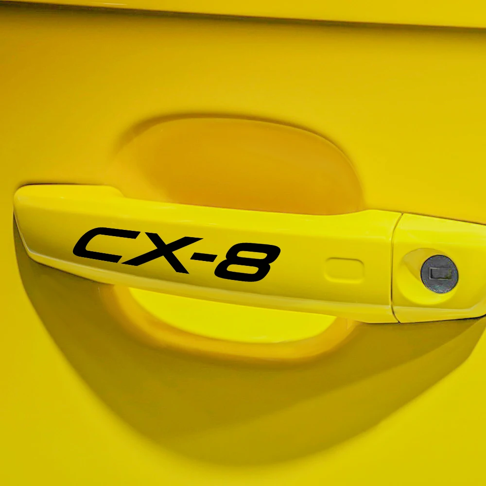 4 шт. светоотражающие 3D-наклейки на дверную ручку автомобиля | Автомобили и