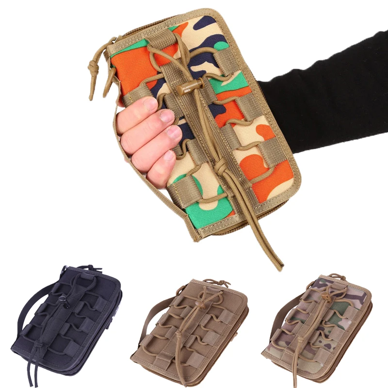 Тактический кошелек Molle поясной держатель для ремня военный рюкзак сумка-клатч