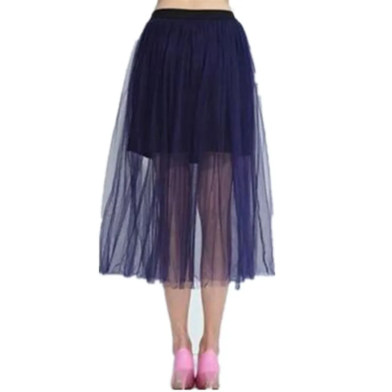 

Fashion Women Girls Ladies Sweet Tutu Dance Fairy Soft Tulle Skirt