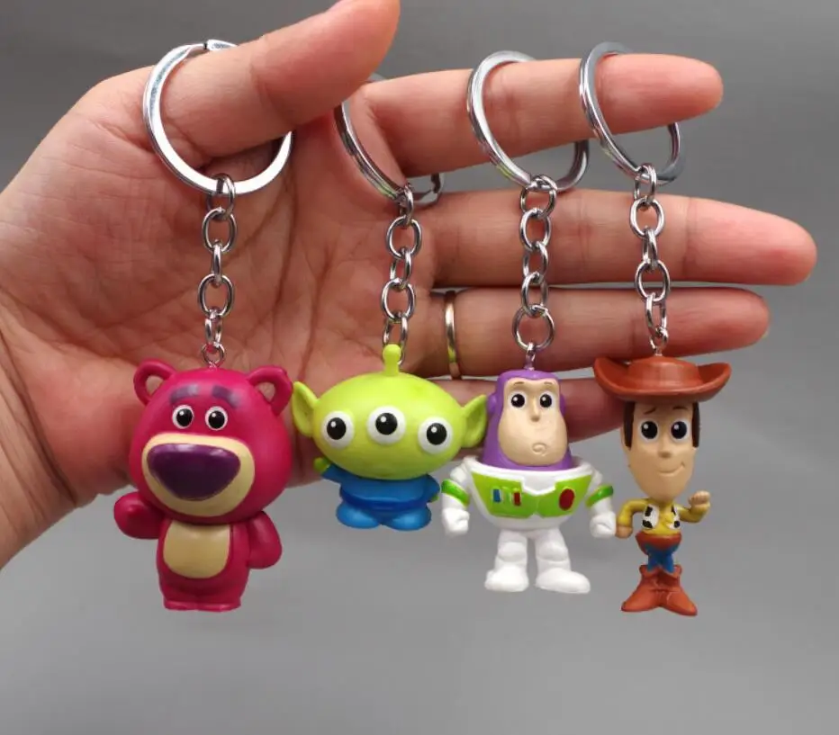 История игрушек 4 фигурку сумка брелок игрушка Джесси Вуди Базз Лайтер чужой Хамм