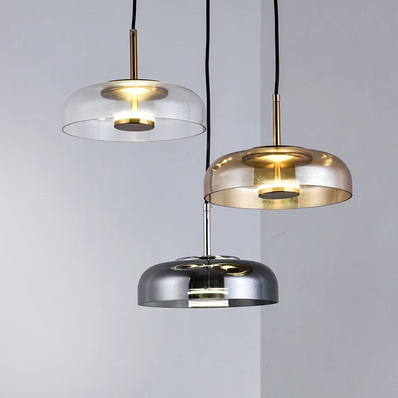 

LED Glass Pendant Lights Home Decor Living Room Light Fixtures Bedroom Hanging Lamps Indoor Lighting Restaurant Kitchen Lights