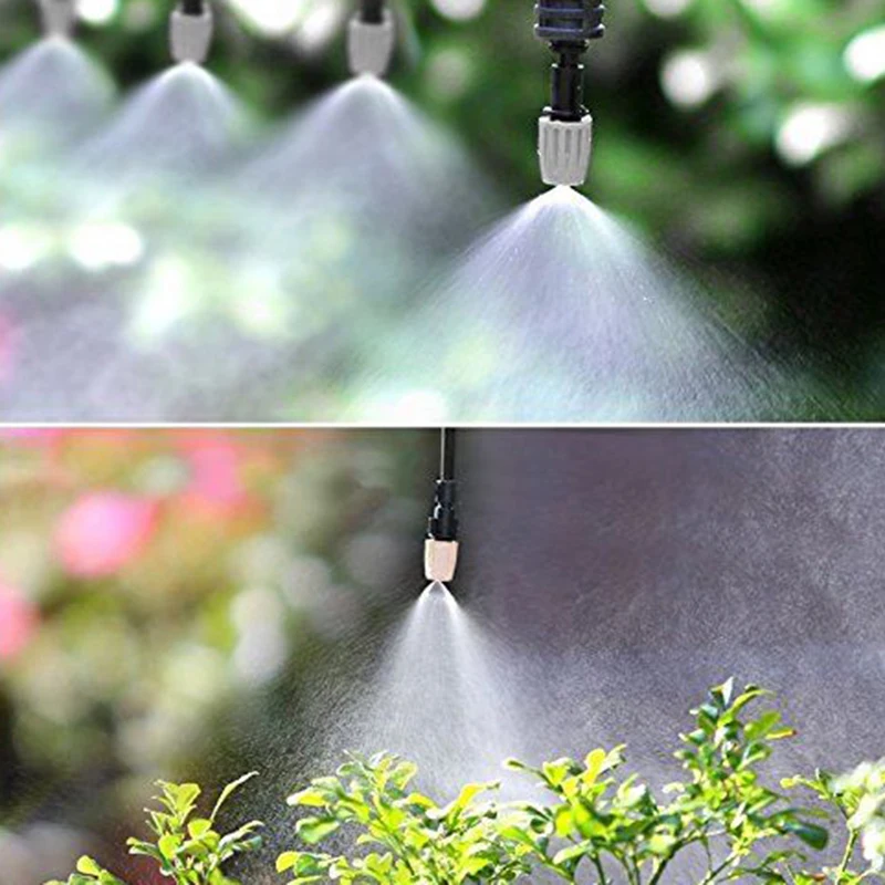 

Garden Irrigation Set 23 Pcs 10M 4/7 Capillar Tube Hose DIY Gardening Sprinkler Quick Faucet Connector Mist nozzle Tee End