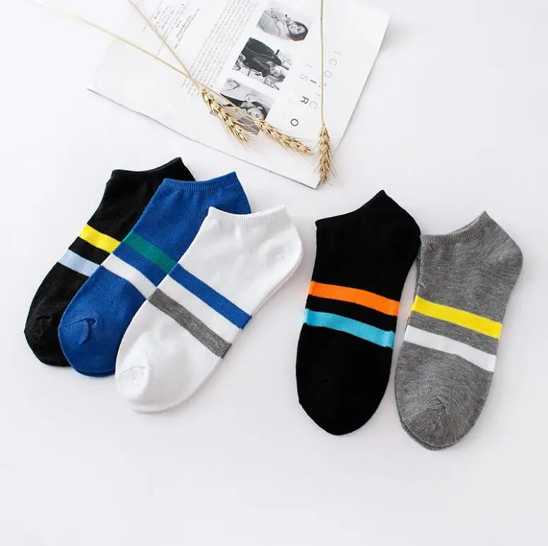 

2020 New 5pcs/lot Men's Biber Socks Deodorizing Men's Socks Summer Thin Style Socks