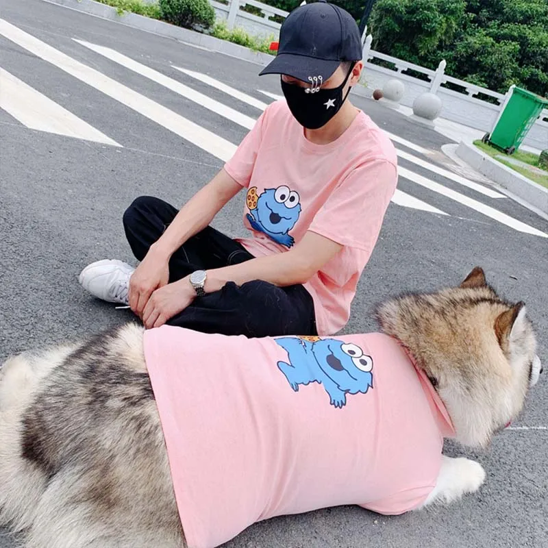 Мультяшная Одежда для собак подходящая питомцев костюм средних и больших