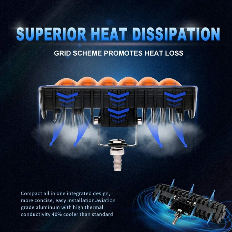 Новый 6-дюймовый светодиодный свет бар 18W 12 V/24 V Led рабочий прожектор лампы