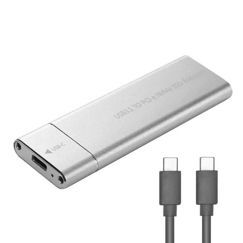 2019 Горячие USB 3 1 Для M.2 NVME PCIe SSD корпус M-Key для type C чехол-адаптер SATA DOY |
