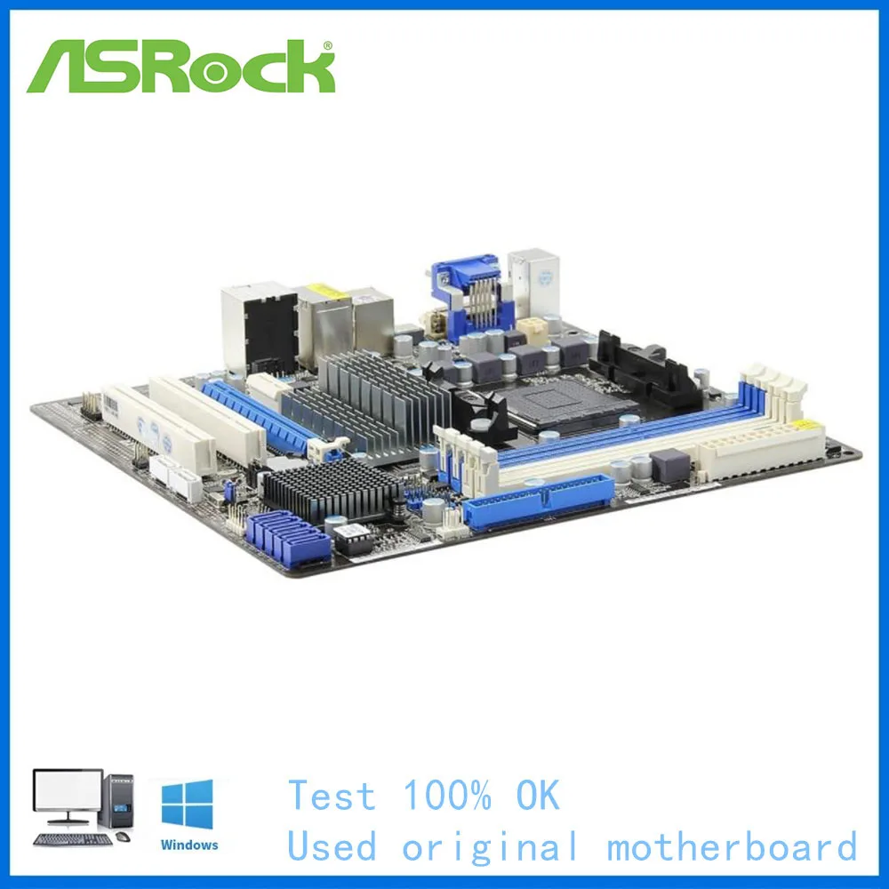 Материнская плата для ASRock 880GMH/USB3 компьютера USB2.0 SATA II AM3 DDR3 AMD 880G 880 б/у настольной