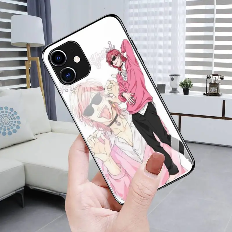 Yarichin B Club Розовый чехол из закаленного стекла для iPhone12 11 Pro XR XS MAX 8X7 6S Plus SE 2020 12 Max Mini |