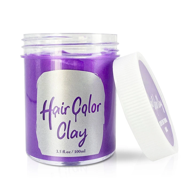 

100g Disposable Easy To Wash Out Colorful Hair Dye Hair Wax Styling Pomade Natural Hair Strong Gel Cream Hair Dye
