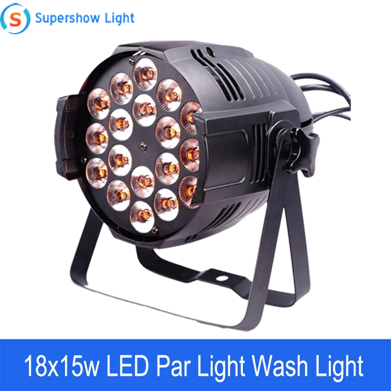 Поставщик из Гуанчжоу Профессиональный светильник RGBWA + UV 6 в 1 18x15 Вт светодиодный