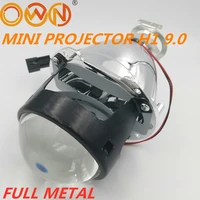 dland own full metal mini hid bi xenon projector lens 10 0 2 5 inch kit easy installation h1 h4 h7 hb3 hb4 headlamp rhd lhd