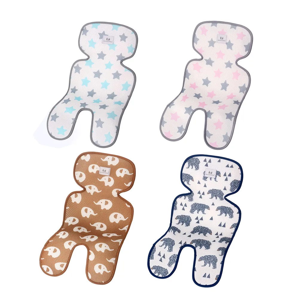 Охлаждающая подушка для летней коляски дышащая подстилка с 3D сеткой