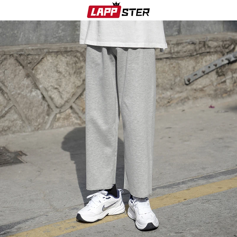 Брюки LAPPSTER мужские с широкими штанинами винтажные хлопковые однотонные