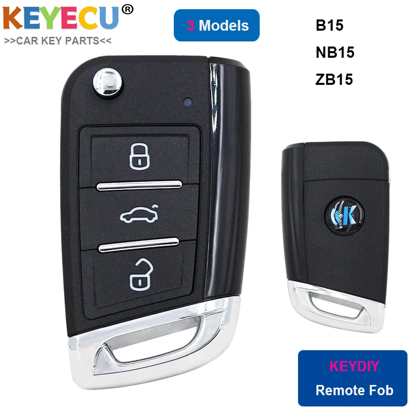 KEYECU KEYDIY B NB ZB серия B15 NB15 ZB15 Универсальный KD MQB стиль умный пульт дистанционного