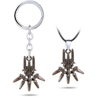 anime game nier automata keychain yorha no 9 forces popular metal key ring accessories esports lovers holder key pendant