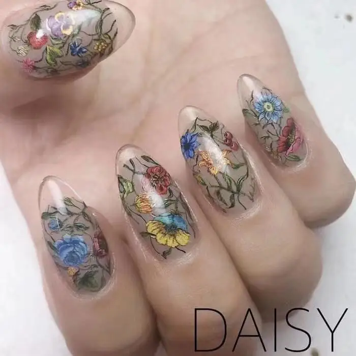 Новейший японский дизайн красный желтый синий переводная наклейка на цветок для