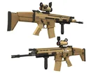 Модель ружья снайперской винтовки в масштабе 1:1, бумажная 3D карточка, военная модель, игрушки ручной работы для мальчика, подарок