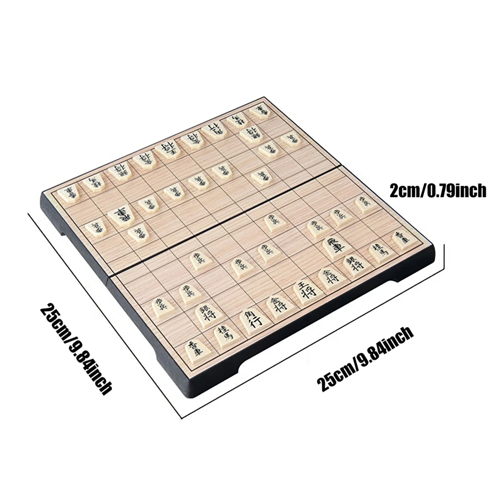 

High Quality Magnetic Folding Shogi Set Foldable Boxed Japanese Chess Game Portable For Funny Family Party Kids Gift Board Games