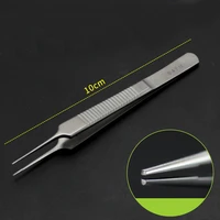stainless steel micro tweezers toothed tweezers and hooks medical tweezers double eyelid surgery ophthalmic plastic surgery